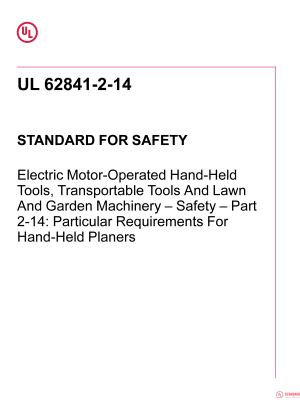 UL 62841-2-14 PDF